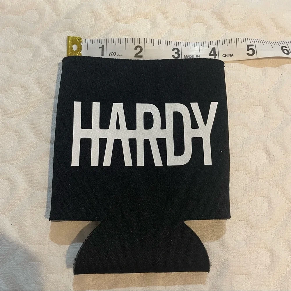 Hardy 12 oz Black Can Cooler Beer Truck Country Music Gift